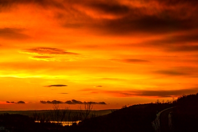 Sunrise on the Hills at Deep Creek Lake