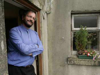 John O'Donohue at home