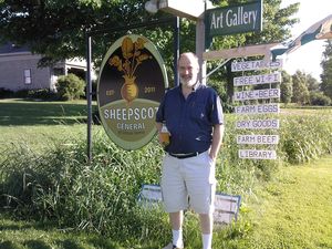 Peter at Sheepscot General Store